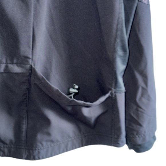 Rare Lululemon Cycling Jacket Black Zip Closure Reflective Pockets Compass Med - Picture 8 of 13